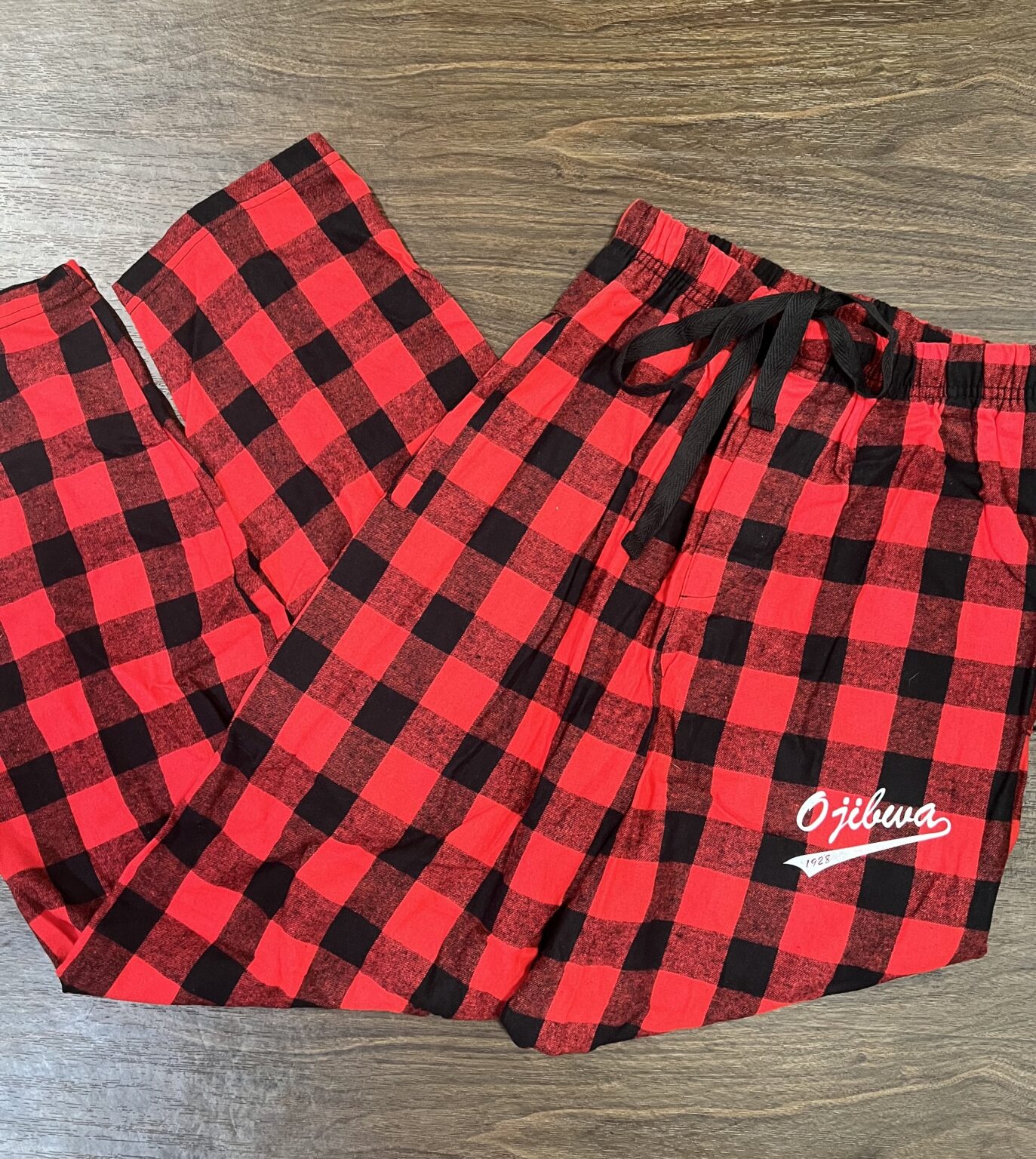 Ojibwa Logo PJ Pants Camp Ojibwa for Boys Summer Camp in Eagle